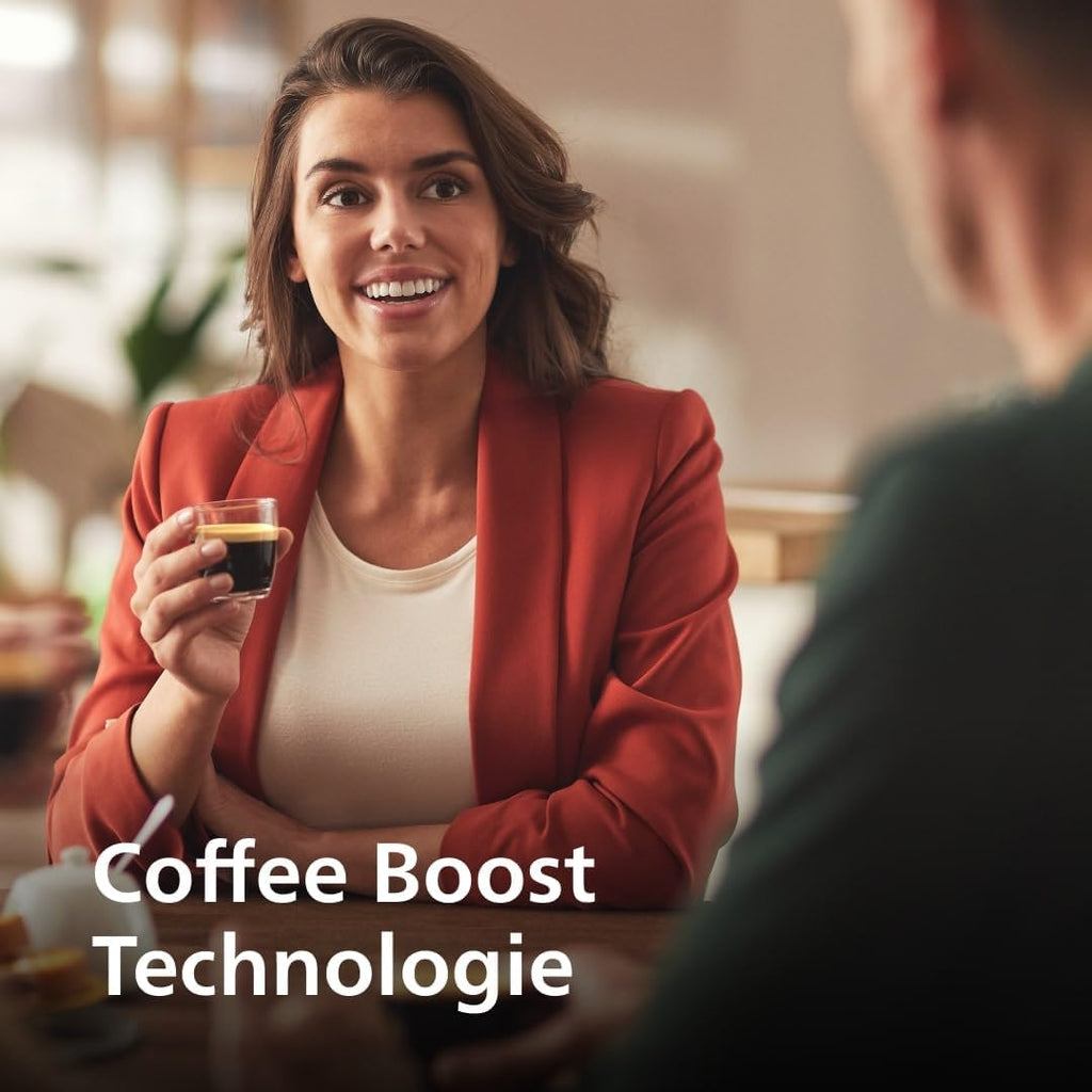 Senseo Original Plus Pod Coffee Machine, Coffee Strength Selection, Coffee Boost Technology, Recycled Plastic, Blue Pavone (CSA210/00)